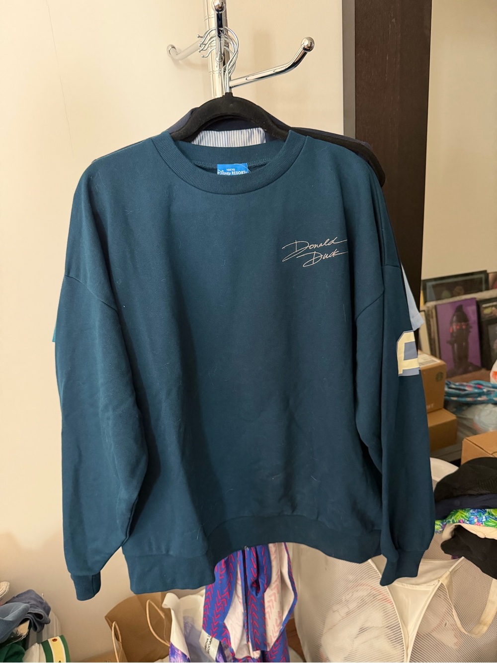 Brand New Donald Duck Tokyo Disney Crewneck Sweatshirt